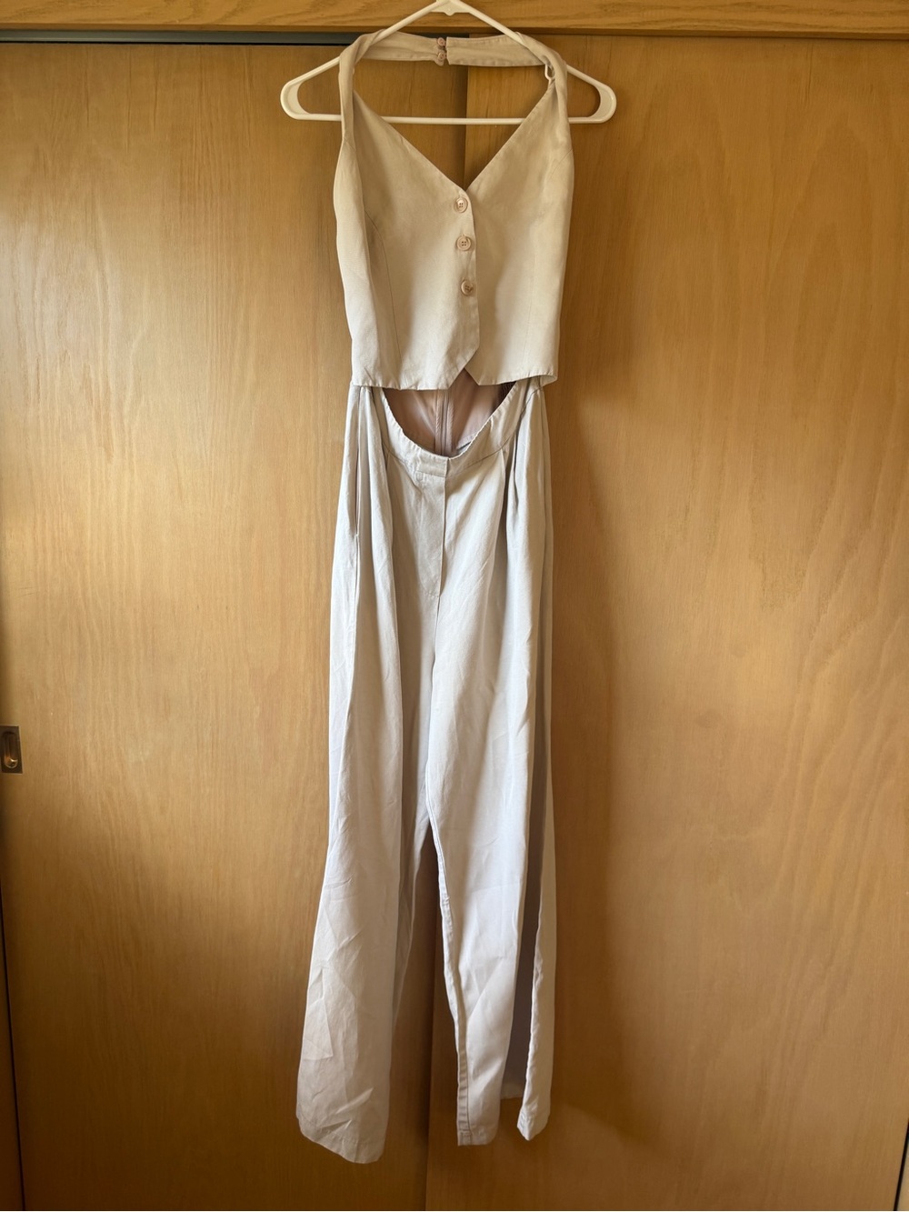 ASTR the Label Tatum Twofer Halter Jumpsuit